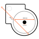 Complete Fountain Set Sven Hardsteen with Chrome Tap and Drain Set by L'Aqua®