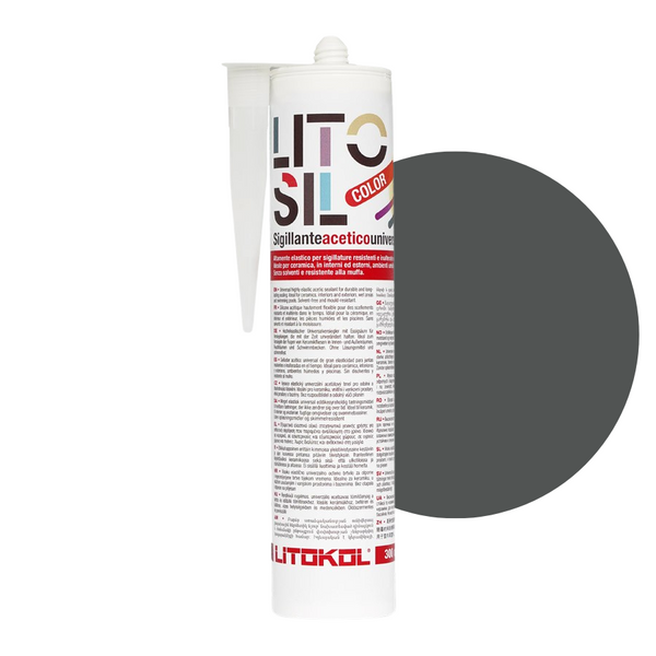 Litokol Litosil voegkit 300 ml Black 1