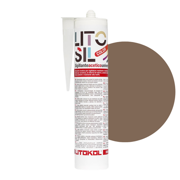 Litokol Litosil voegkit 300 ml Brown 3