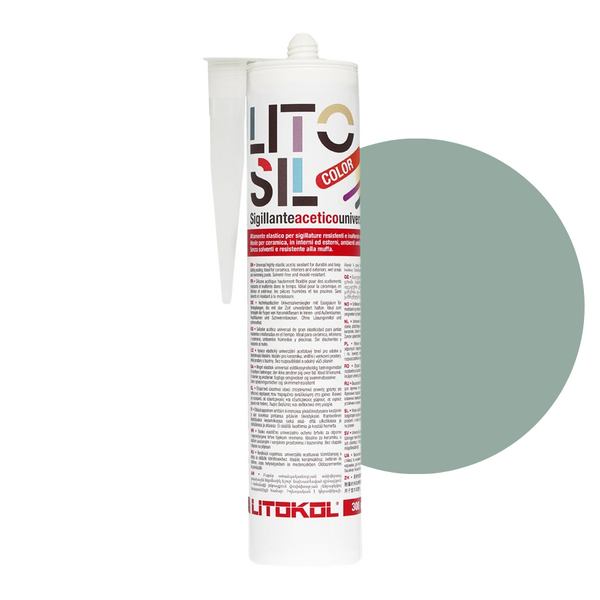 Litokol Litosil voegkit 300 ml Green 1