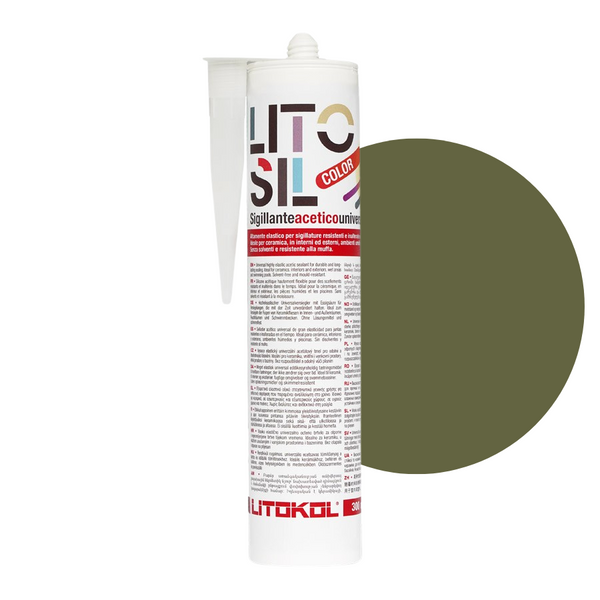 Litokol Litosil voegkit 300 ml Green 4