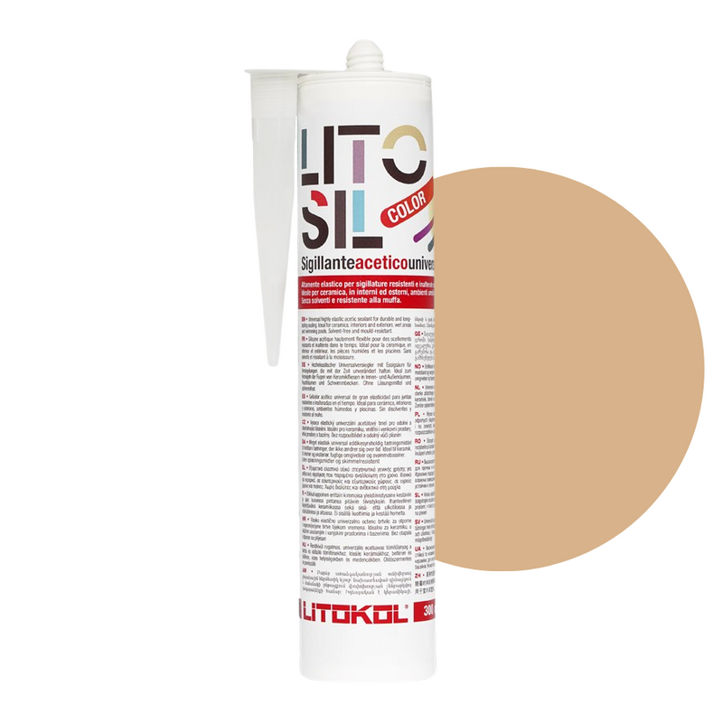 Litokol Litosil voegkit 300 ml Beige 2