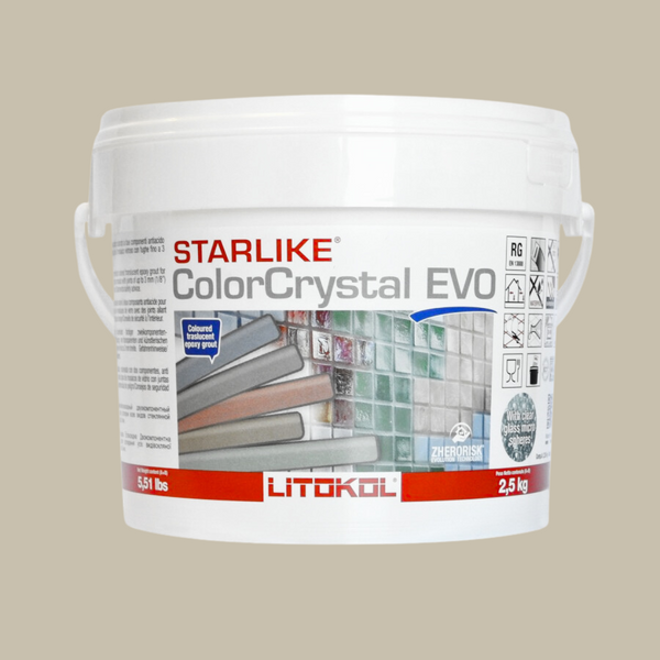 Litokol STARLIKE® EVO ColorCrystal 800 Grigio oslo 2.5 kg