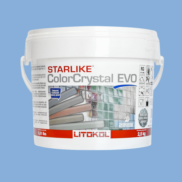 Epoxy voegmiddel Litokol STARLIKE® EVO colorcrystal 820 azzurro taormina