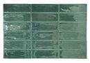 Wall tile Calpe Green 5x15 cm gloss
