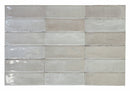 Wall tile Calpe Greige 5x15 cm gloss