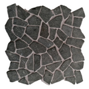 Mosaïque Beachstone lave noire 29,4 x 29,4 cm