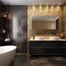 Mosaic Bo.006 gold mix 29.5 x 29.5 cm