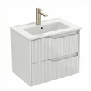 bm Soho 60 white 2 drawer built-in ker. sink white