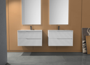 bm Soho 60 white 2 drawer built-in ker. sink white