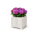 Storm Plantenbak Vierkant 30x30 cm Wit Acaciahout FSC