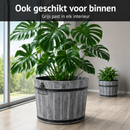 Storm Boomkuipen Set 3 Stuks Rond S/M/L Geborsteld Grijs Acaciahout FSC