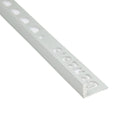 Profilé pour carrelage droit aluminium argent mat 10 mm 270 cm ESA107.81