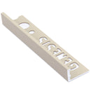 Profilé Carré Couleur Sable Aluminium 10 mm 270 cm ESA107.425 par Genesis