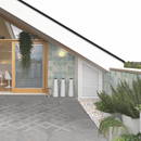 Floor tile Flora Marble Pearl 60x60 cm Square - Porcelain Matt Rectified - Marble look gray Grip R11