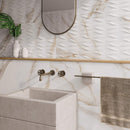 Carrelage de sol Verona Calacatta Gold K1 32x62,5 cm