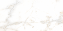 Carrelage de sol Calacatta Gold 60x120 cm – Porcelaine Brillant Rectifié – Effet marbre Blanc Or