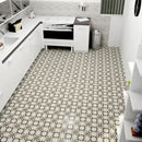 Floor tile Kashba KB2 Flower Decor Blue-Gray 20x20 cm