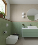 Carrelage mural Deco Lingot Menthe 32x62,5 cm Rectangle - Porcelaine Semi-brillante - Teinte Vert Menthe Douce