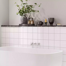 Wall tile Gloss White Moma 15x15 cm