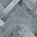 Carrelage mural Monpelli Blue Mix 6,5x29,8 cm Rectangle – Céramique Brillant Rectifié – Tons Bleu Méditerranéen