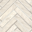 Carrelage mural Monpelli White Mix 6,5x29,8 cm Rectangle - Céramique Brillant Rectifié - Blanc Naturel