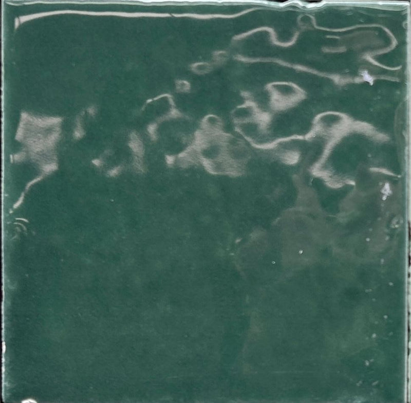 Wandtegel Zellige Green 12x12cm by Mayolica