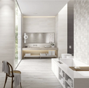 Carrelage mural Habitat Pearl HB01R 34x66,5 cm Rectangle – Céramique mate rectifiée – Ivoire neutre