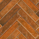 Wall tile Monpelli Terra Mix 6.5x29.8 cm Rectangle - Ceramic Gloss Rectified - Terracotta Earth tones