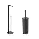 Wiesbaden Alonzo Ensemble d'accessoires de toilette Noir mat 2 pièces – Autonome