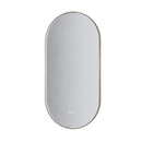 Aloni Ovale LED Spiegel Avalo 50x100 cm Bruin Brons