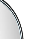 ALONI AVALO LED SPIEGEL - 50X100CM - MAT ZWART