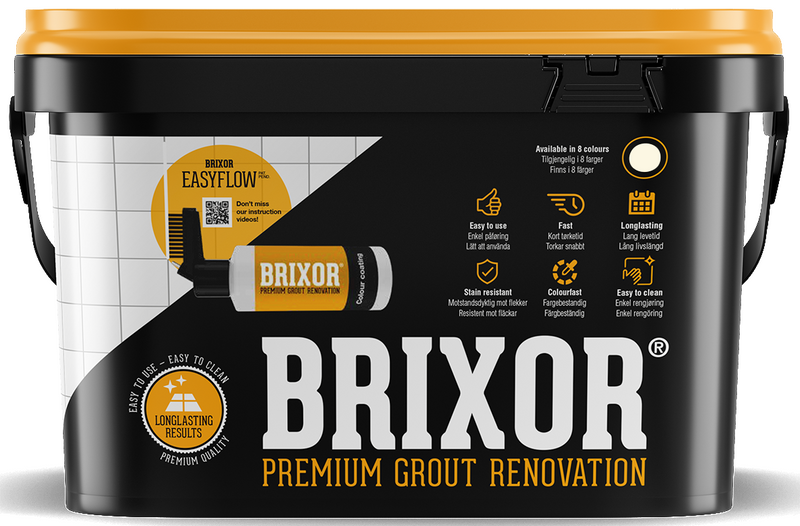 Brixor Voegrenovatie Set premium B-02 Créme 1,3 kg -