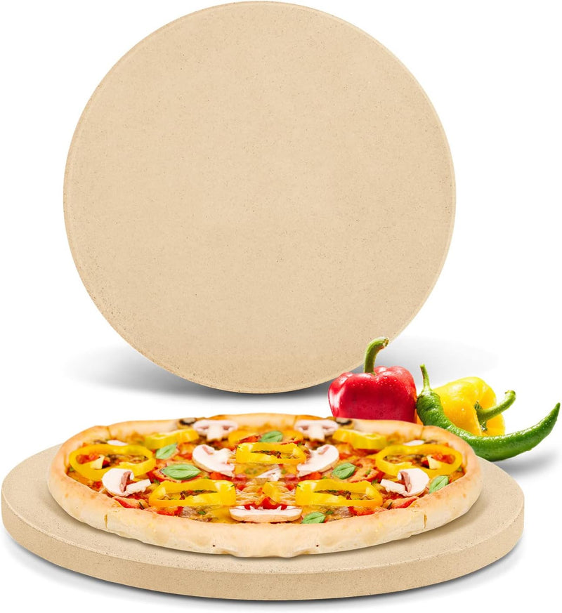 Kamado Pizzasteen 15 inch - Pizzastenen