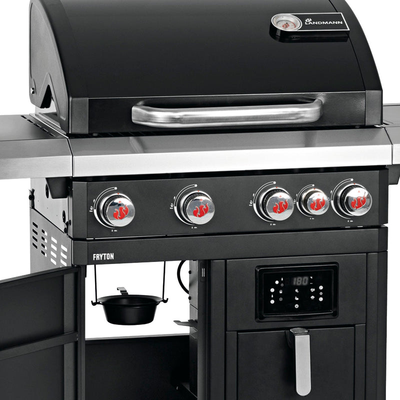 Landmann GasBBQ Fryton 4.1 Cook met Airfryer - Gas barbecues