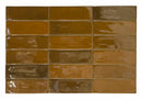 Wall tile Calpe Terra 5x15 cm gloss