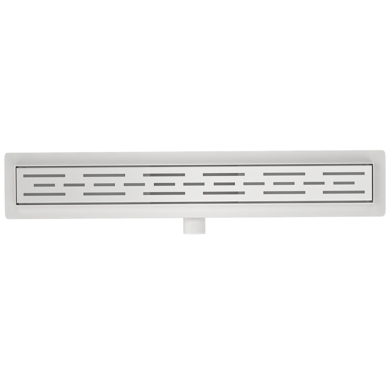 Shower drain Classic 70 matt white 1.2mm base/2mm by L'Aqua