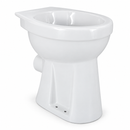 Verhoogde toiletpot staand PK glans wit - productfoto