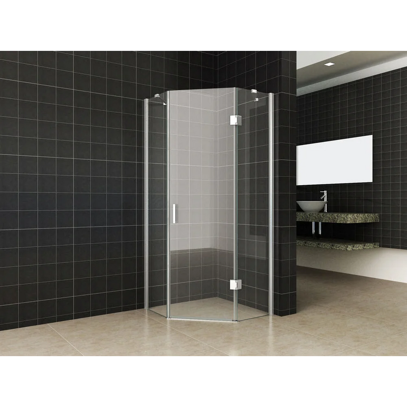 Base de douche installation universelle série Ardesia Blanche