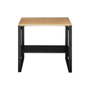 Badmeubel Black & Oak 80 cm - Wastafelkasten