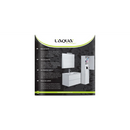 Badmeubel Compleet Set Locomo Wit 80 cm - Complete