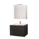 Badmeubel Set Locomo Antraciet 80 cm - Complete