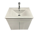 Badmeubel Set Slimline Wit 60 cm - Complete badkamermeubels