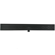 Douchegoot Classic 90 cm mat zwart - Douchegoten