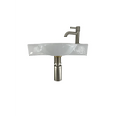 Fonteinset Julie L’aqua Keramisch met Geborsteld nikkel