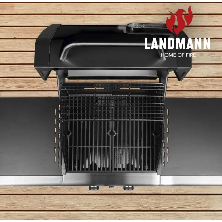 GasBBQ Landmann Triton Flex PTS 2.0 Zwart - Gas barbecues