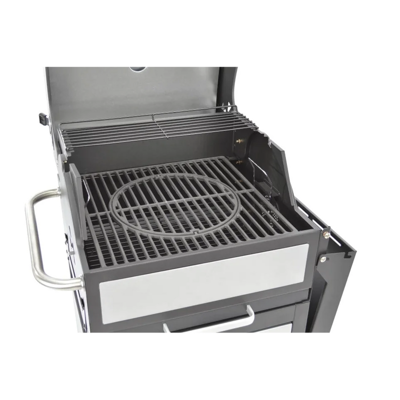 HoutskoolBBQ Grillchef by Landmann Silver Wagon Zilver |