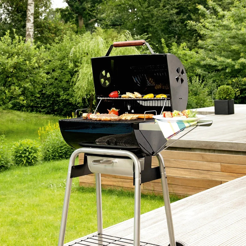 HoutskoolBBQ Landmann Black Taurus 440 Zwart - Houtskool