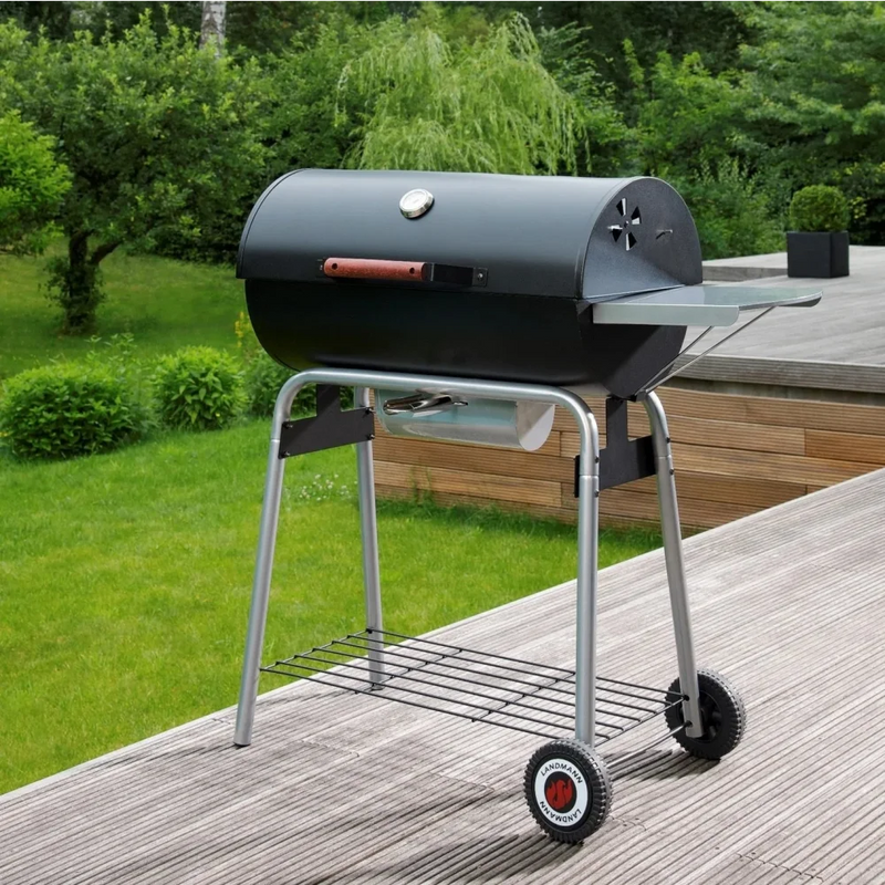 HoutskoolBBQ Landmann Black Taurus 660 Zwart - Houtskool