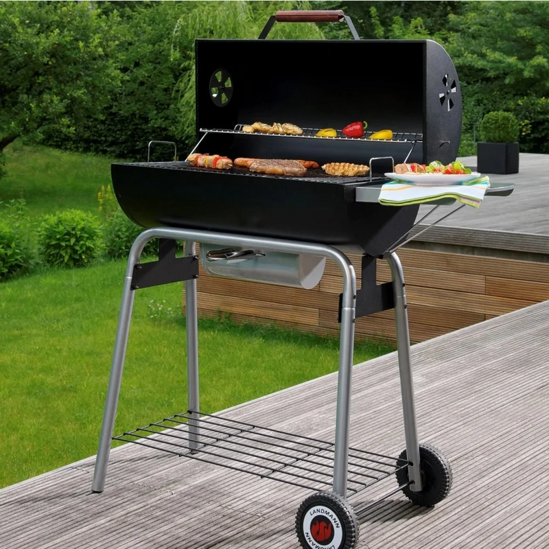 HoutskoolBBQ Landmann Black Taurus 660 Zwart - Houtskool